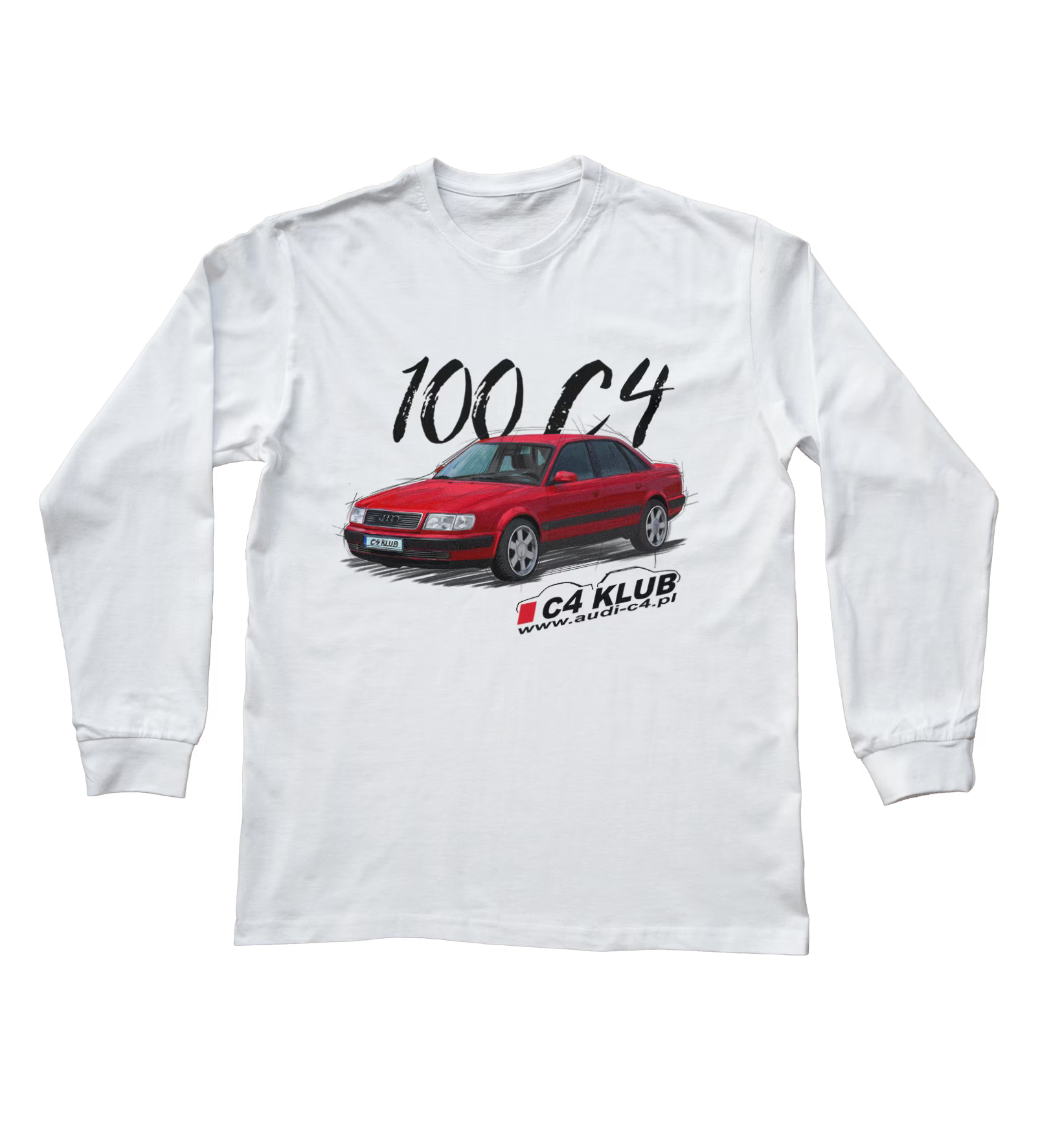 Audi C4 Zlot — bluzka z długim rękawem