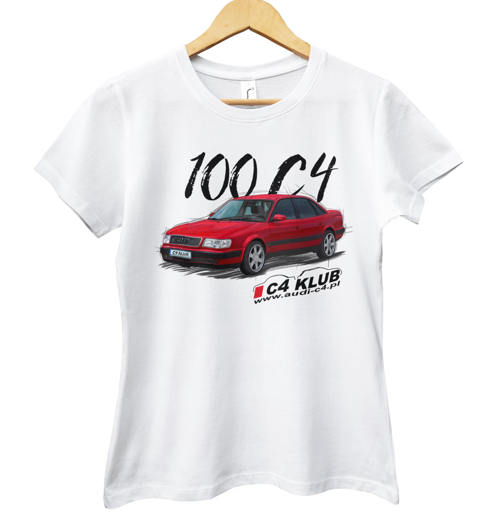 Audi C4 Zlot — koszulka damska