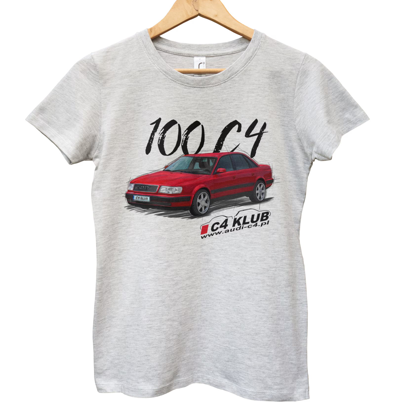 Audi C4 Zlot — koszulka damska
