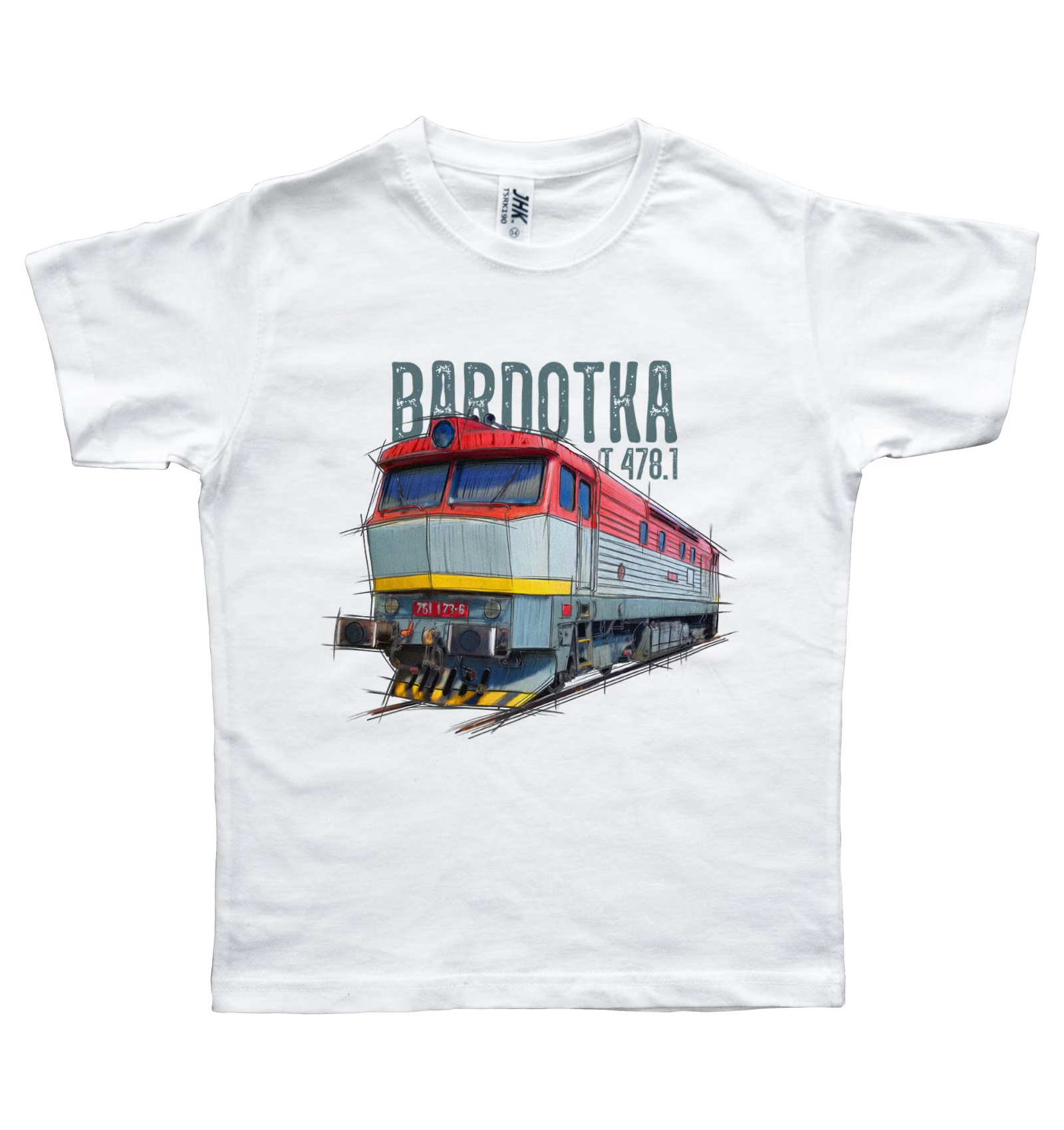 Bardotka — koszulka dziecięca
