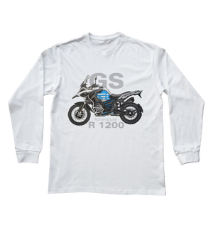 BMW GS — koszulka z długim rękawem dziecięca