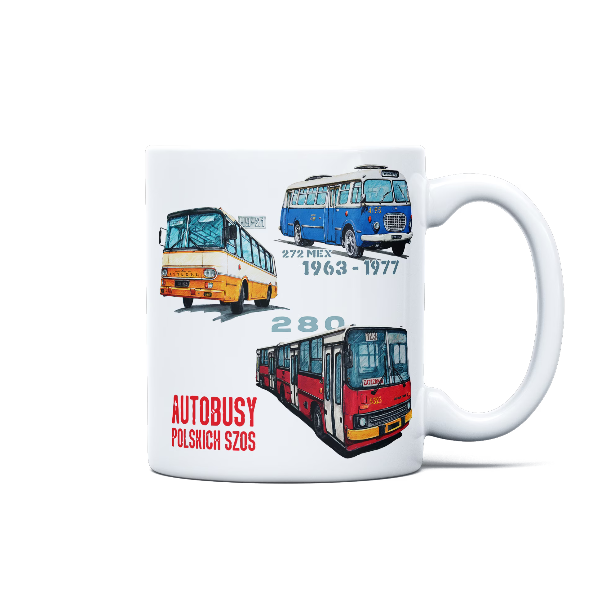 Kubek dla kierowcy autobusu