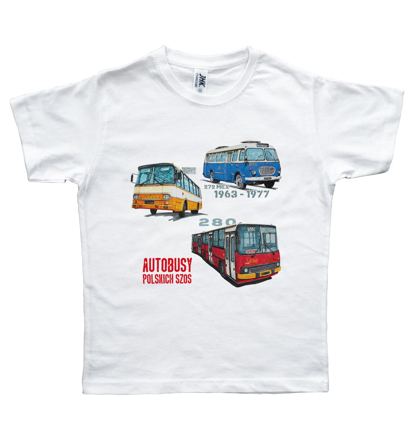 Koszulka dziecięca dla kierowcy autobusu