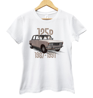 Duży Fiat — koszulka damska