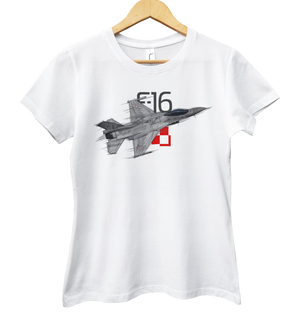 F-16 — koszulka damska