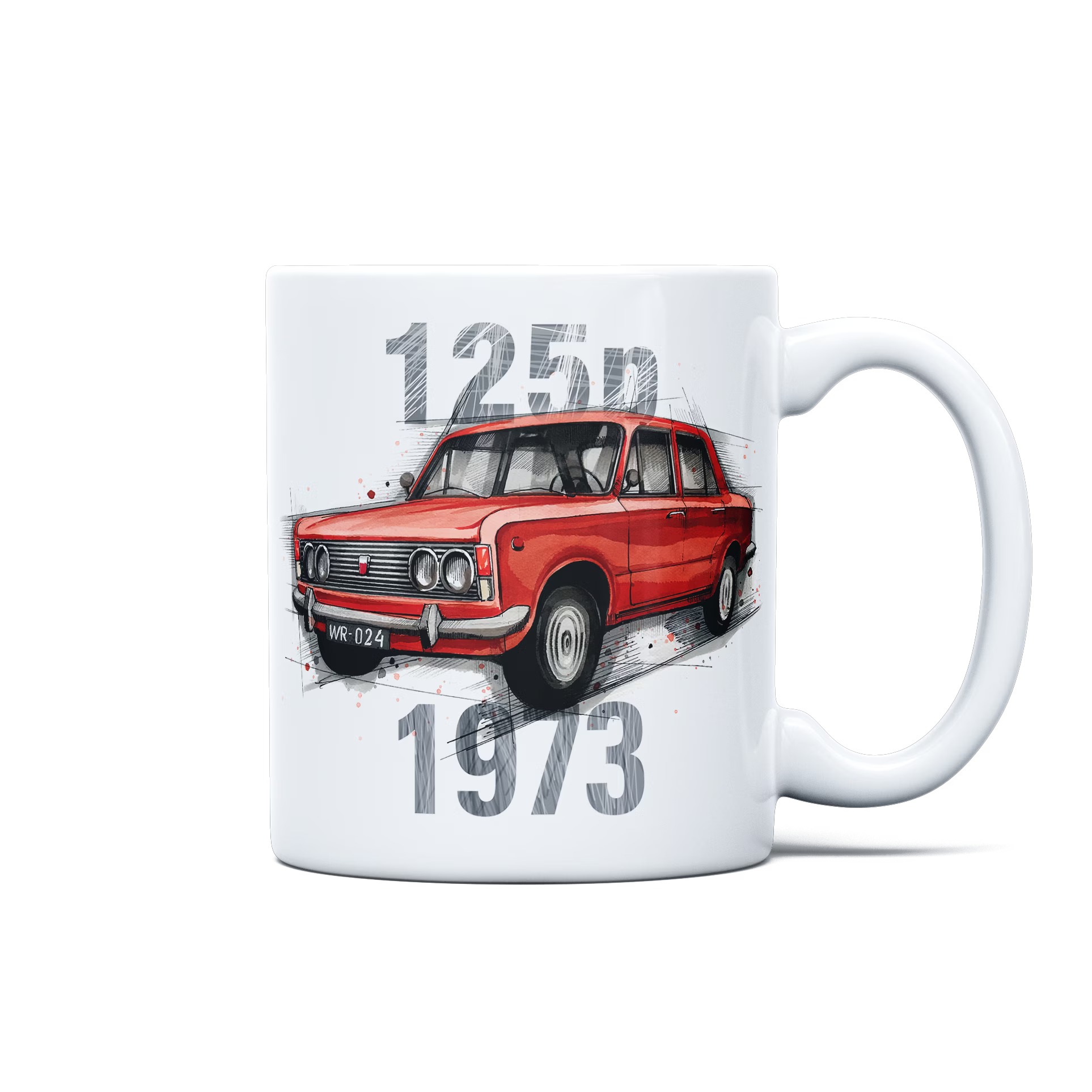 Fiat 125p — kubek