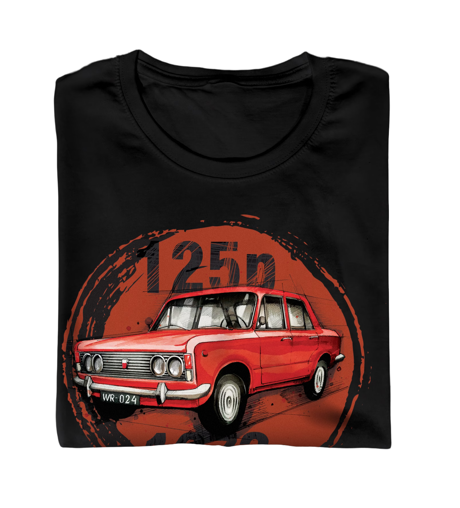 Fiat 125p — koszulka