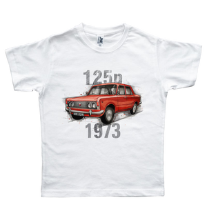 Fiat 125p — koszulka dziecięca