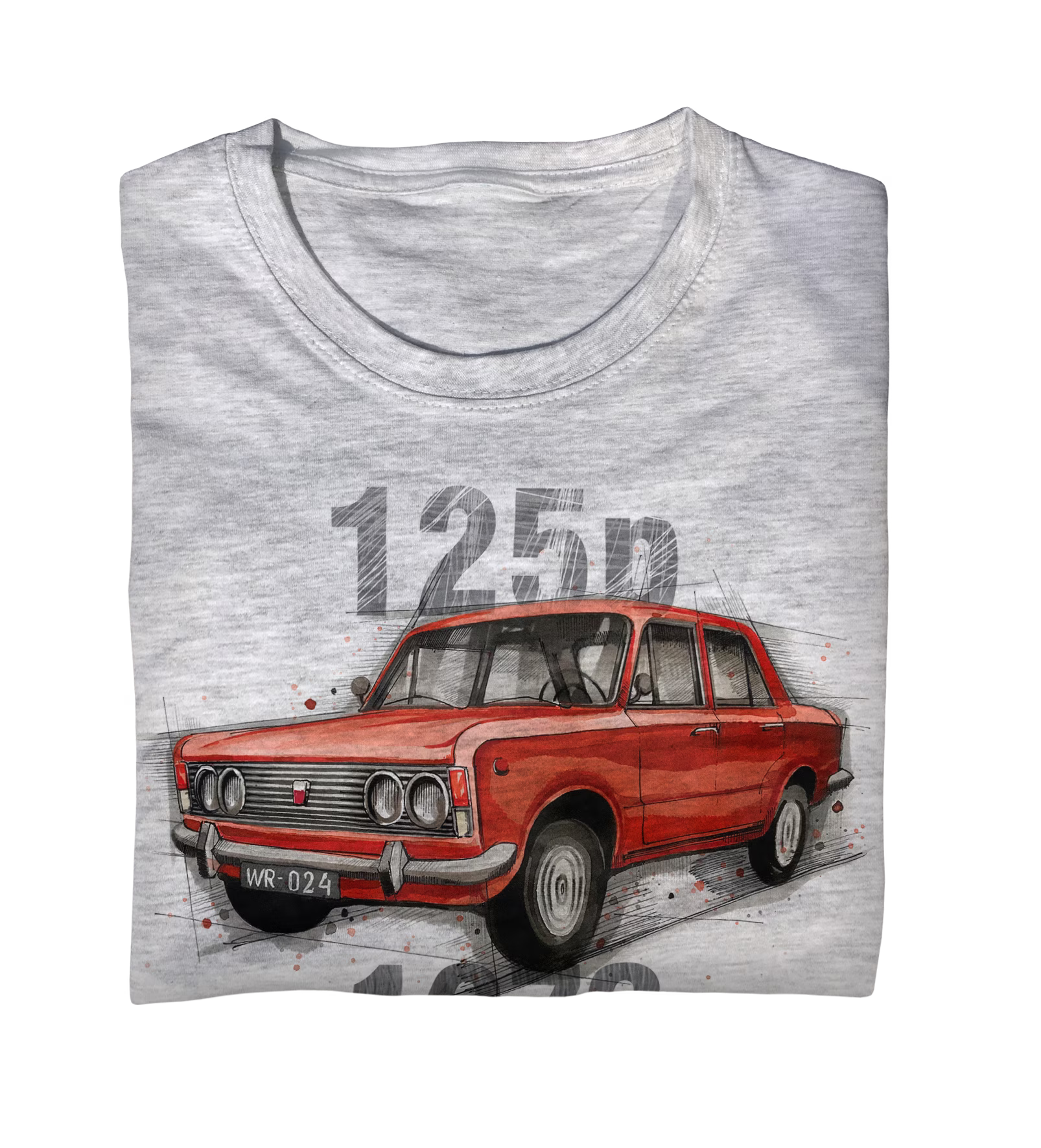 Fiat 125p — koszulka