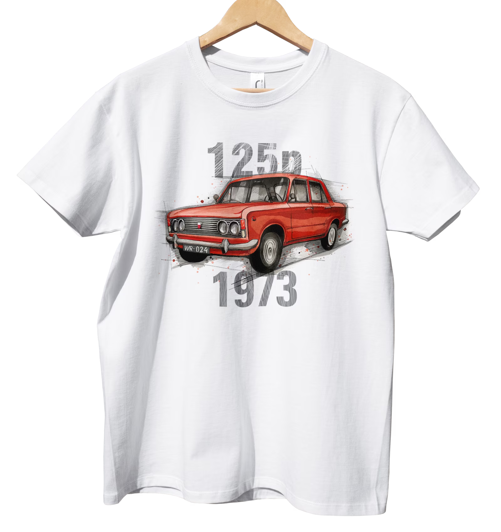 Fiat 125p — koszulka
