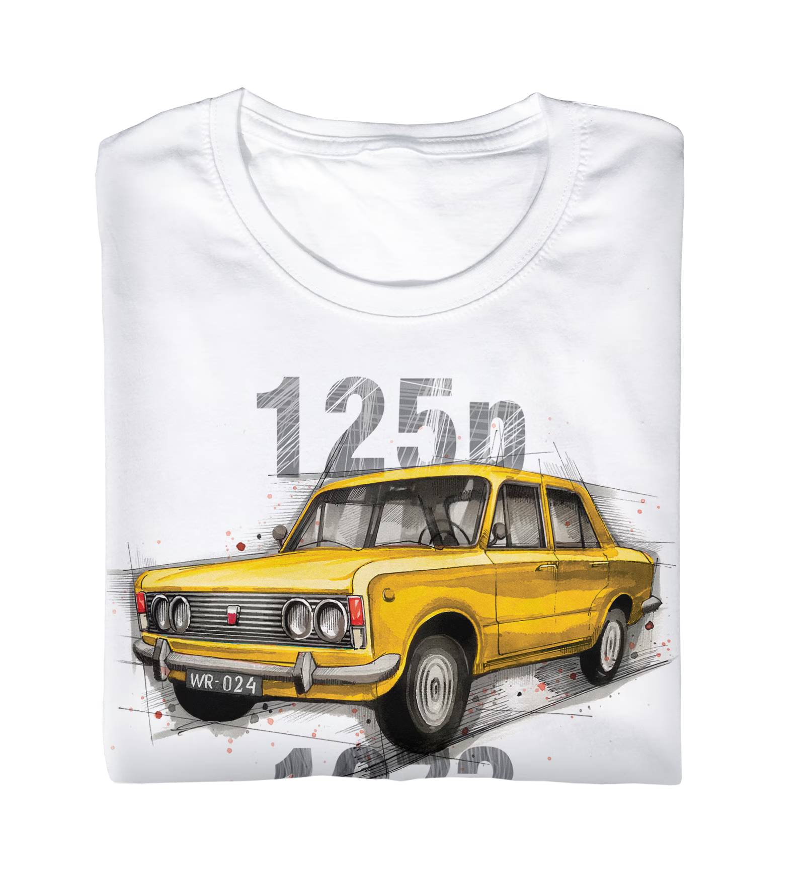 Fiat 125p — koszulka