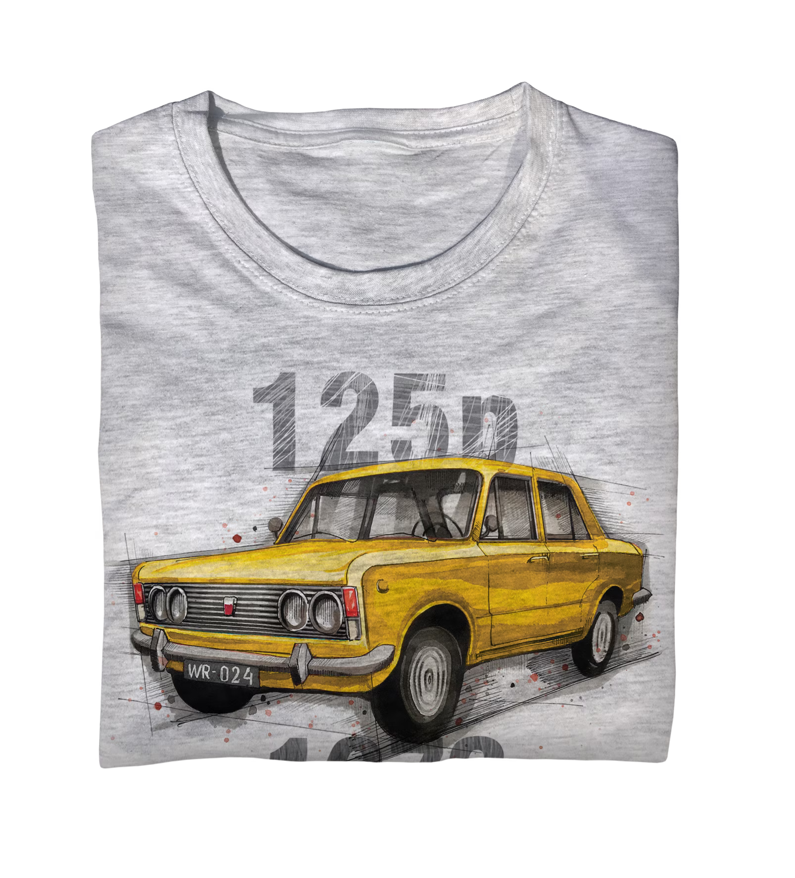 Fiat 125p — koszulka