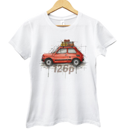 Fiat 126p — koszulka damska