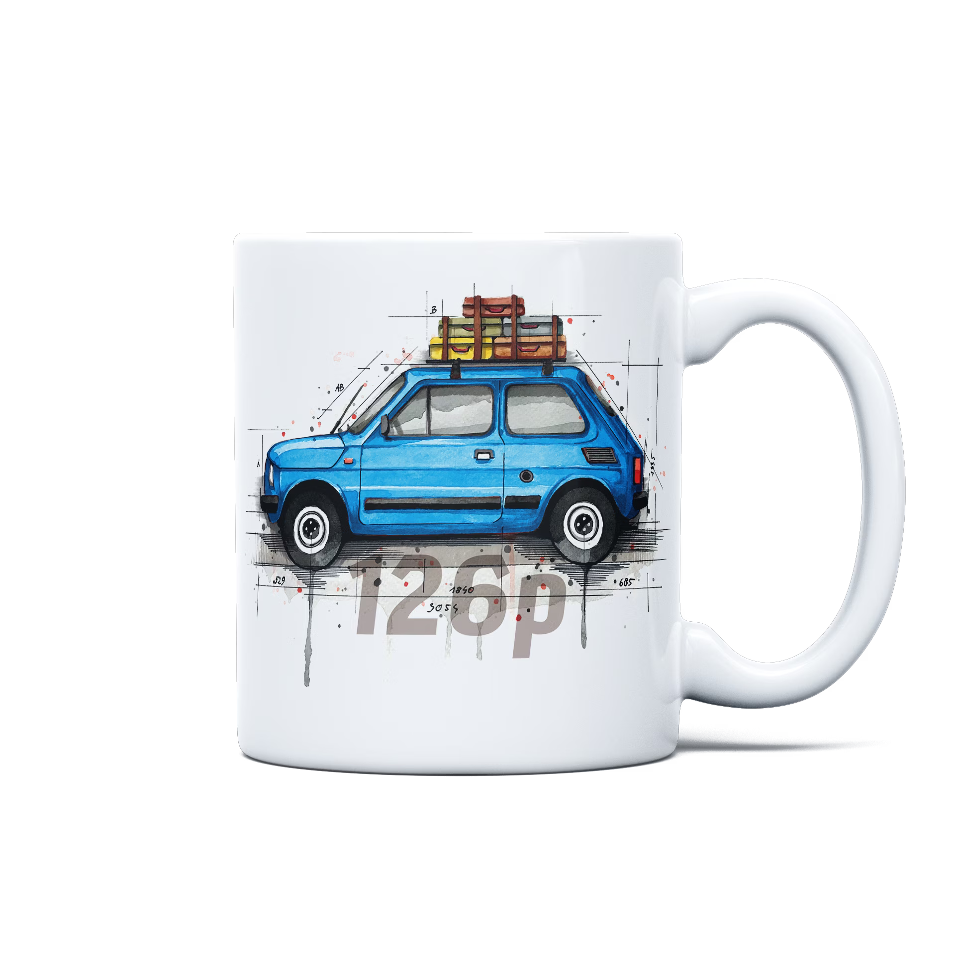 Fiat 126p — kubek