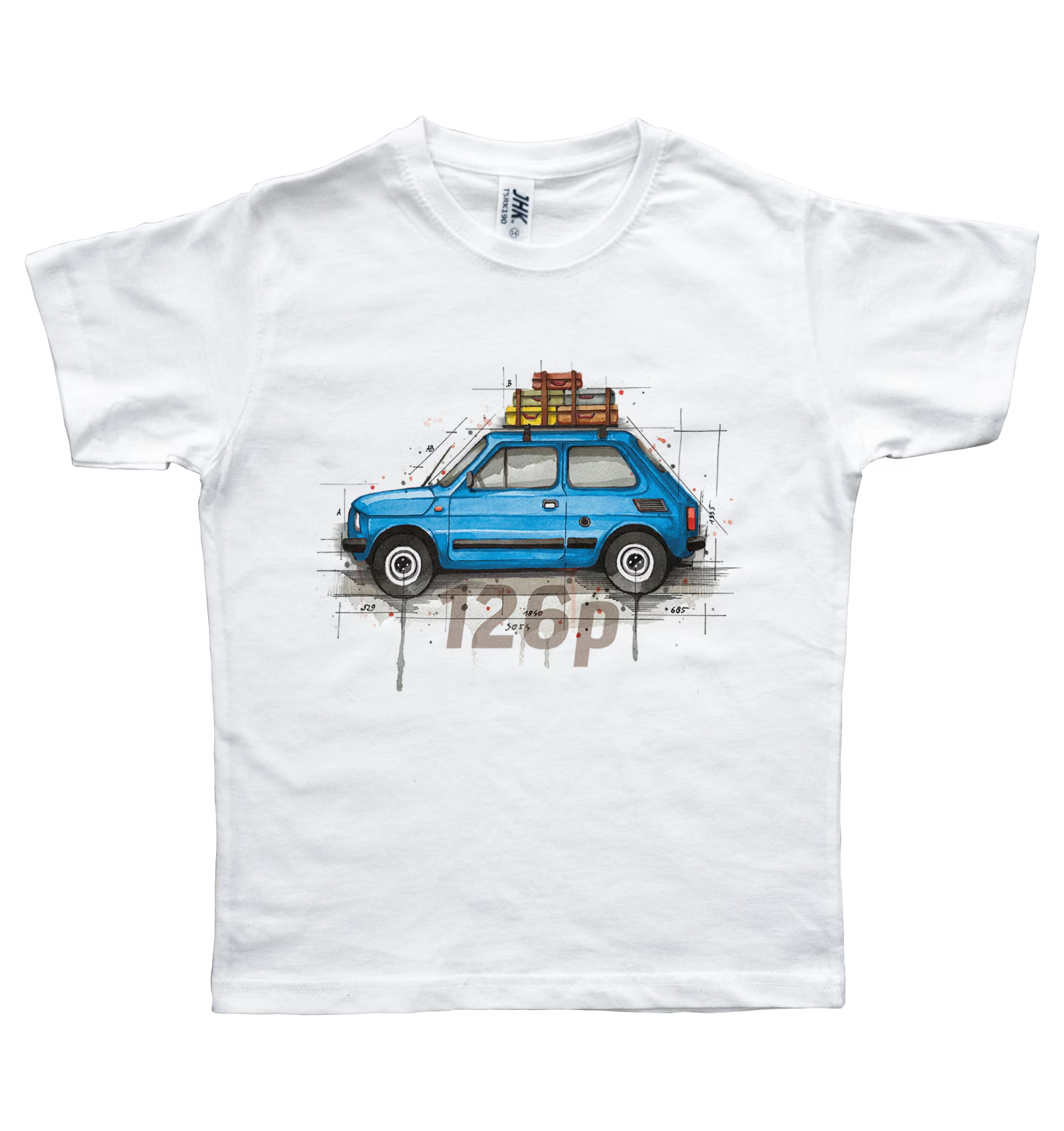 Fiat 126p — koszulka dziecięca