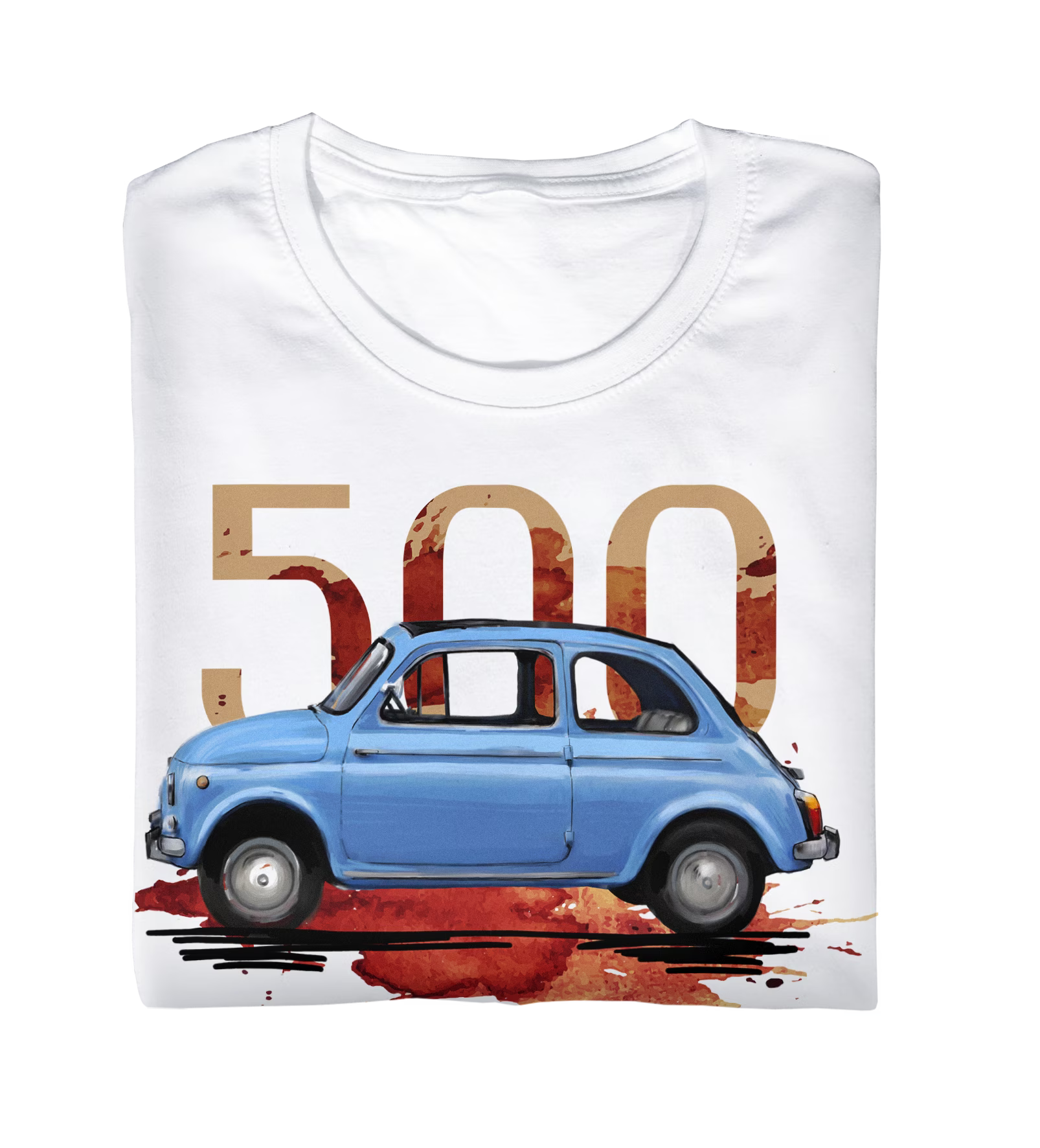 Fiat 500 — koszulka