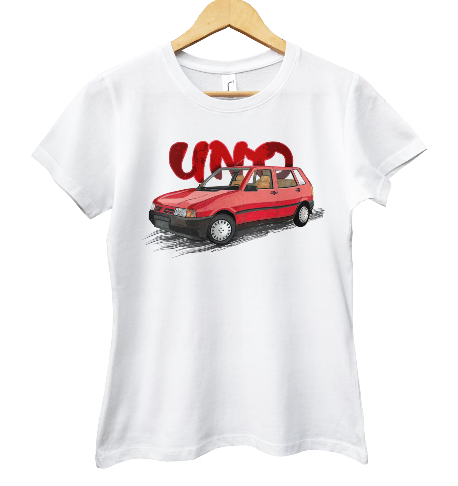 Fiat Uno — koszulka damska