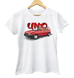 Fiat Uno — koszulka damska