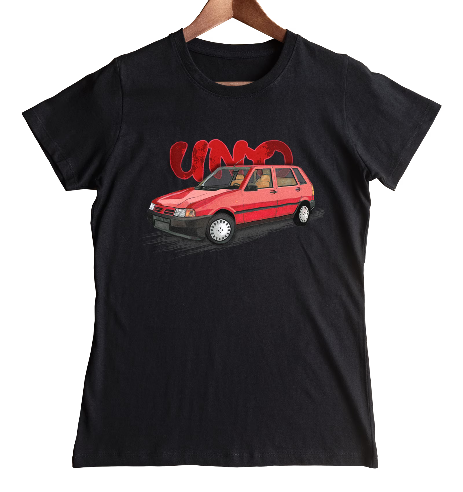 Fiat Uno — koszulka damska