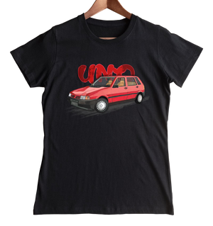 Fiat Uno — koszulka damska