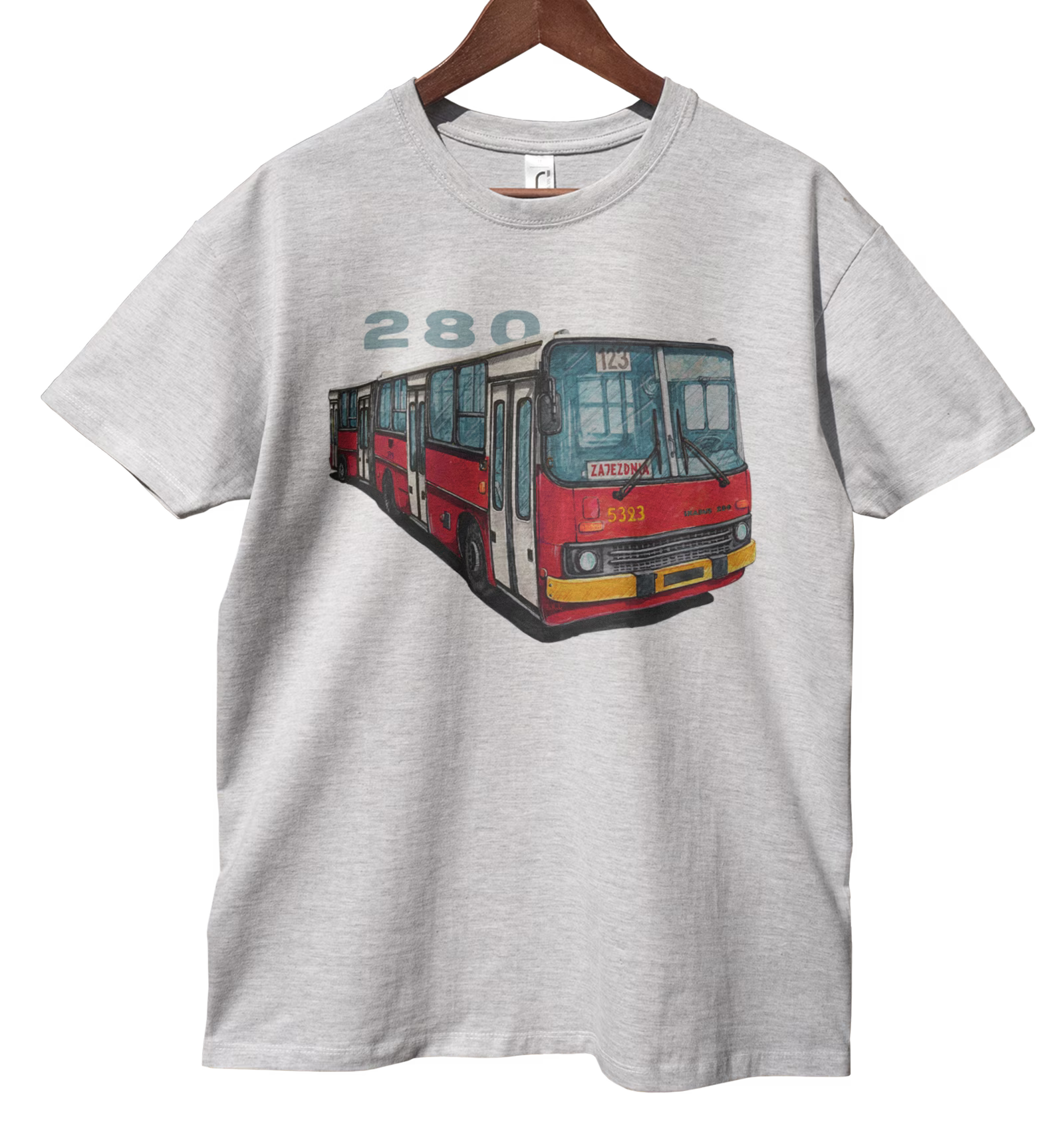 Ikarus 280 — koszulka