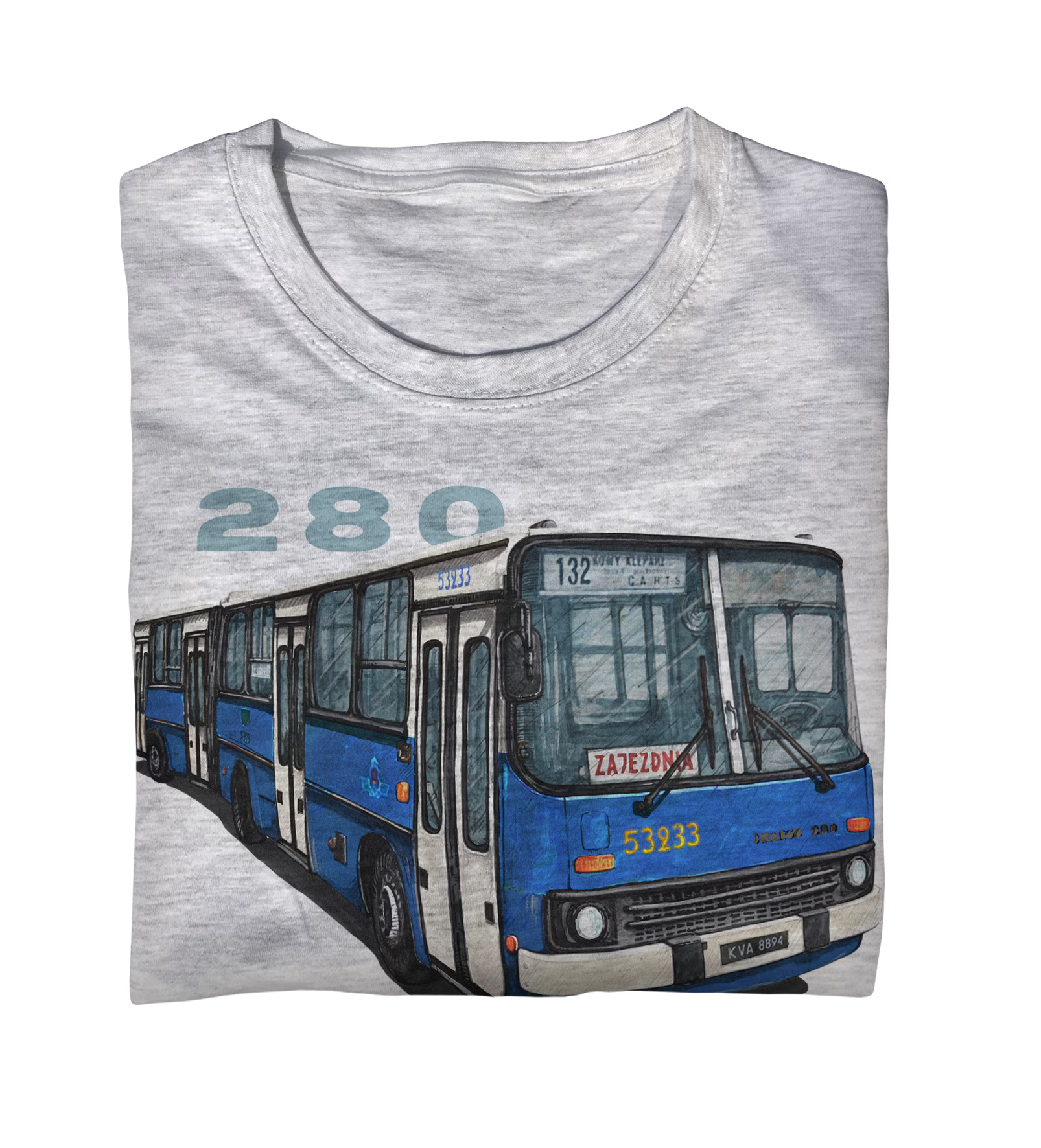 Ikarus 280 — koszulka