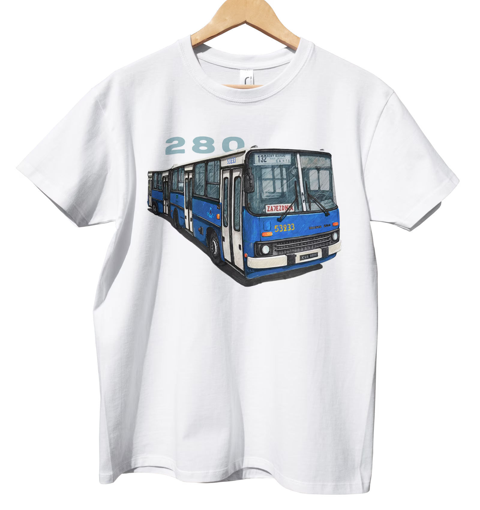Ikarus 280 — koszulka