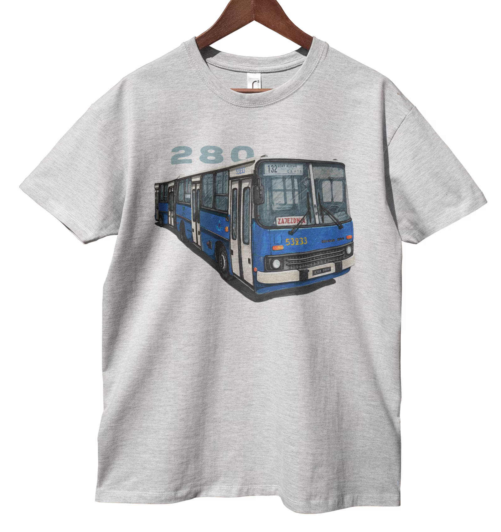 Ikarus 280 — koszulka