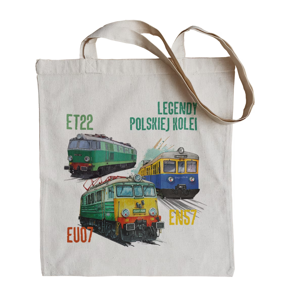 Torba dla fana pociągów
