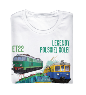 Koszulka dla fana pociągów