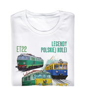 Koszulka dla fana pociągów