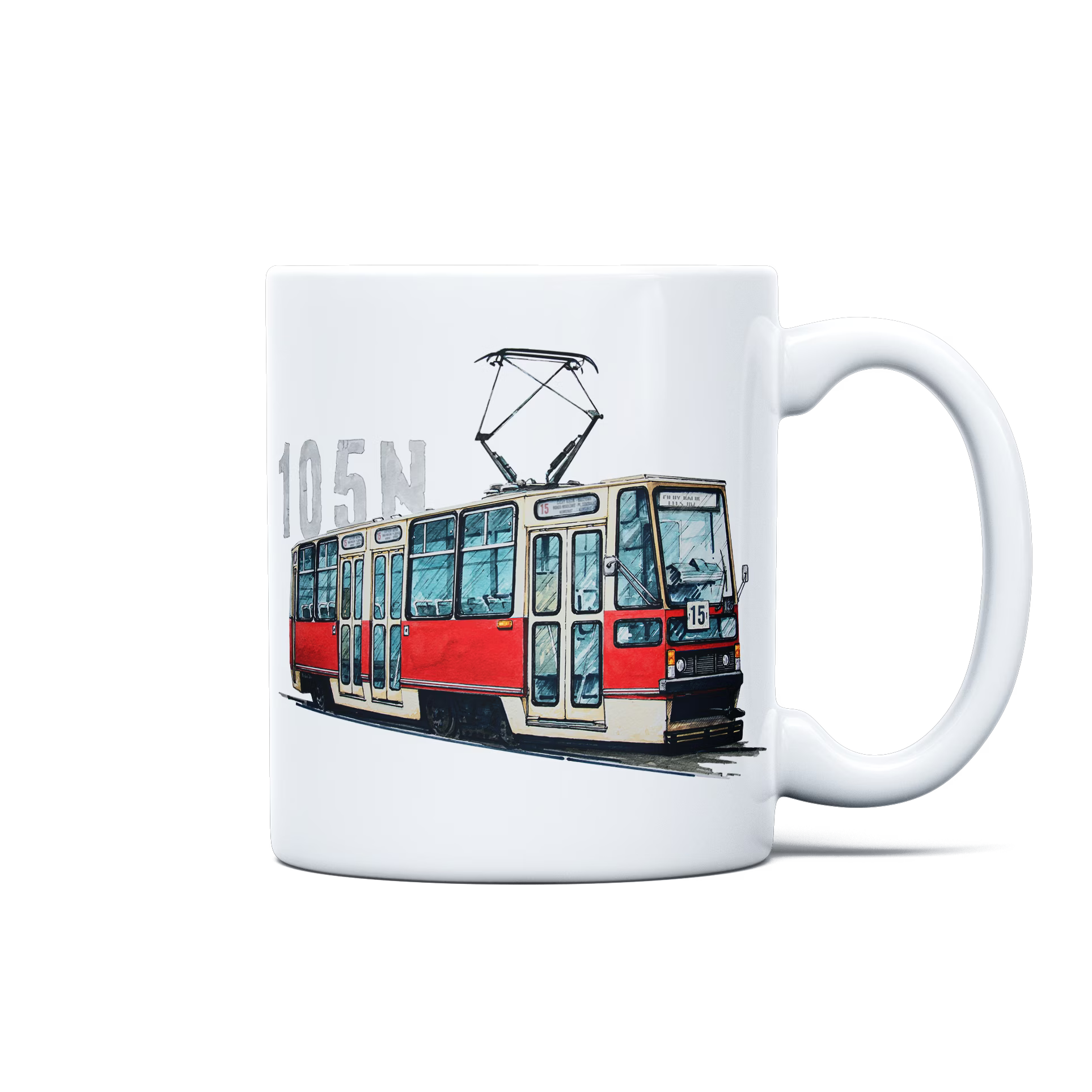 Konstal 105N — kubek