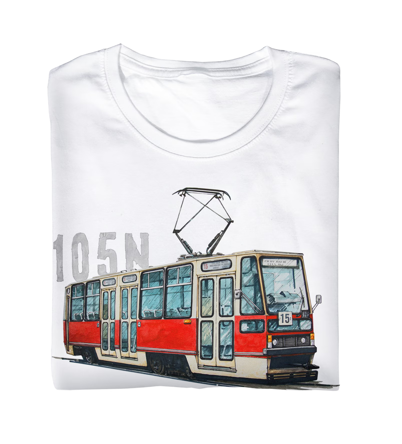 Konstal 105N — koszulka
