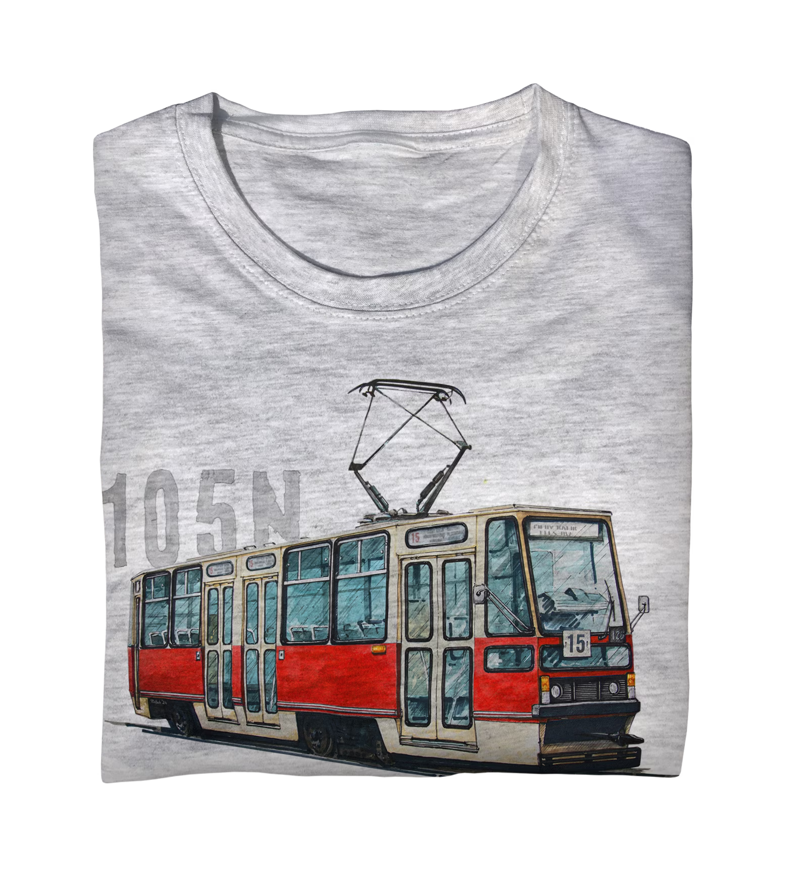 Konstal 105N — koszulka