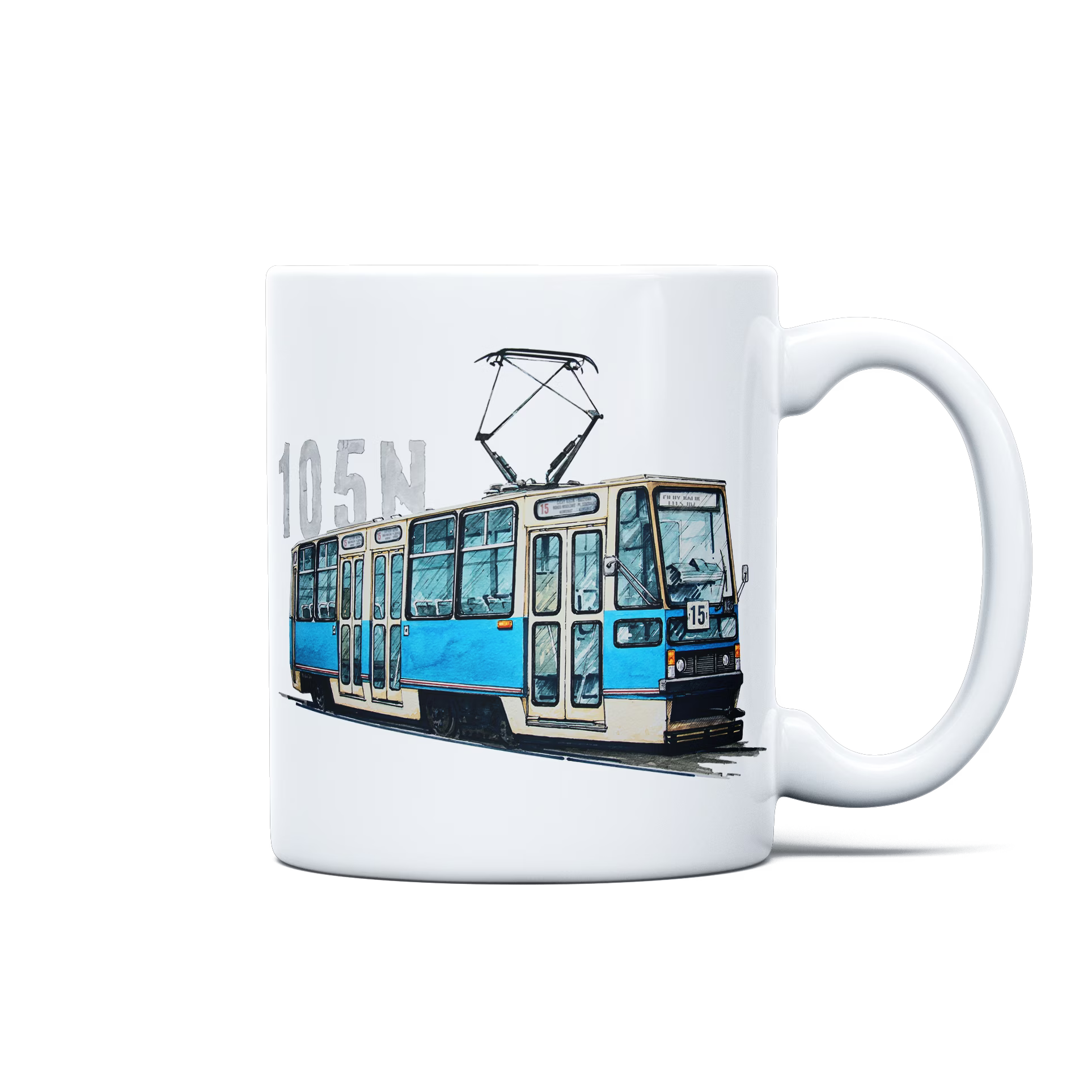 Konstal 105N — kubek
