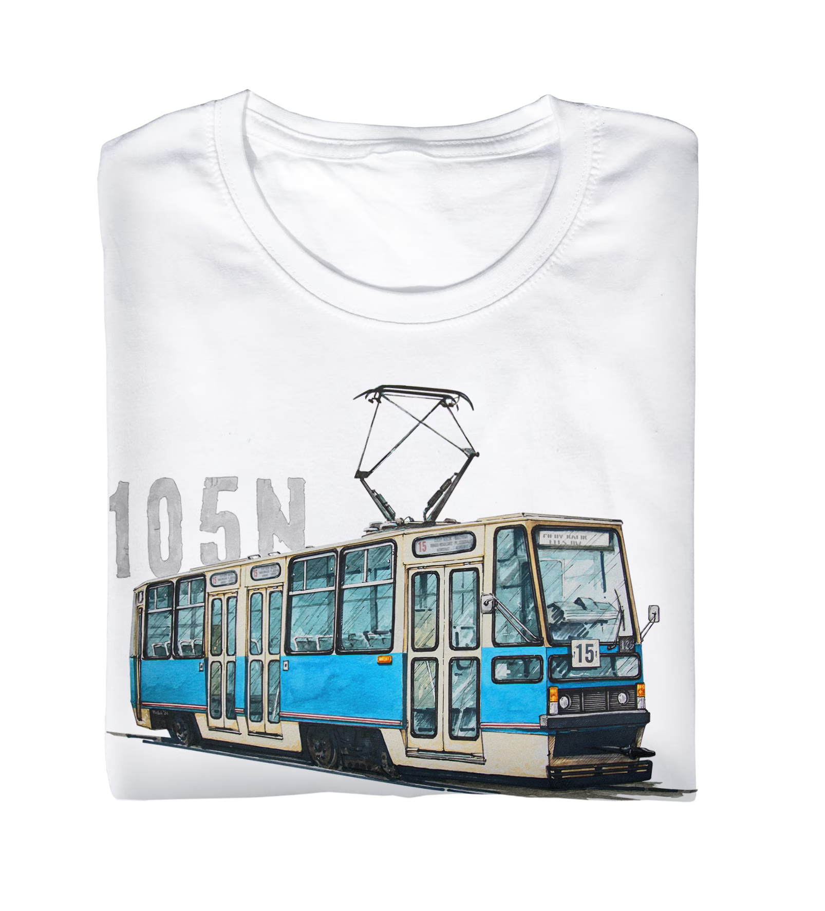 Konstal 105N — koszulka