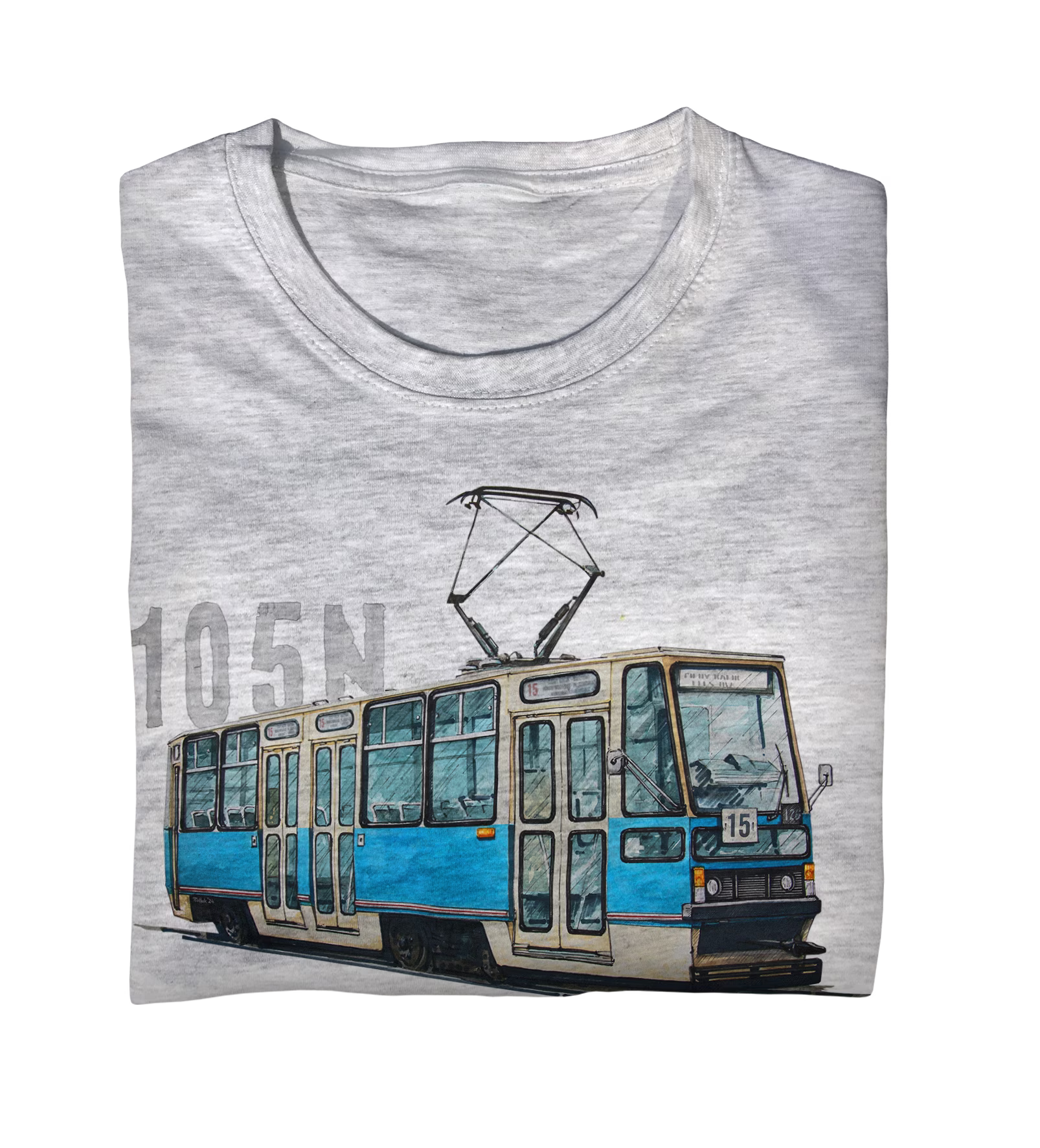 Konstal 105N — koszulka