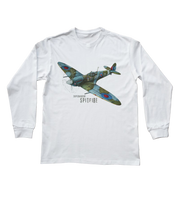 Supermarine Spitfire — koszulka z długim rękawem dziecięca