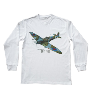 Supermarine Spitfire — koszulka z długim rękawem dziecięca