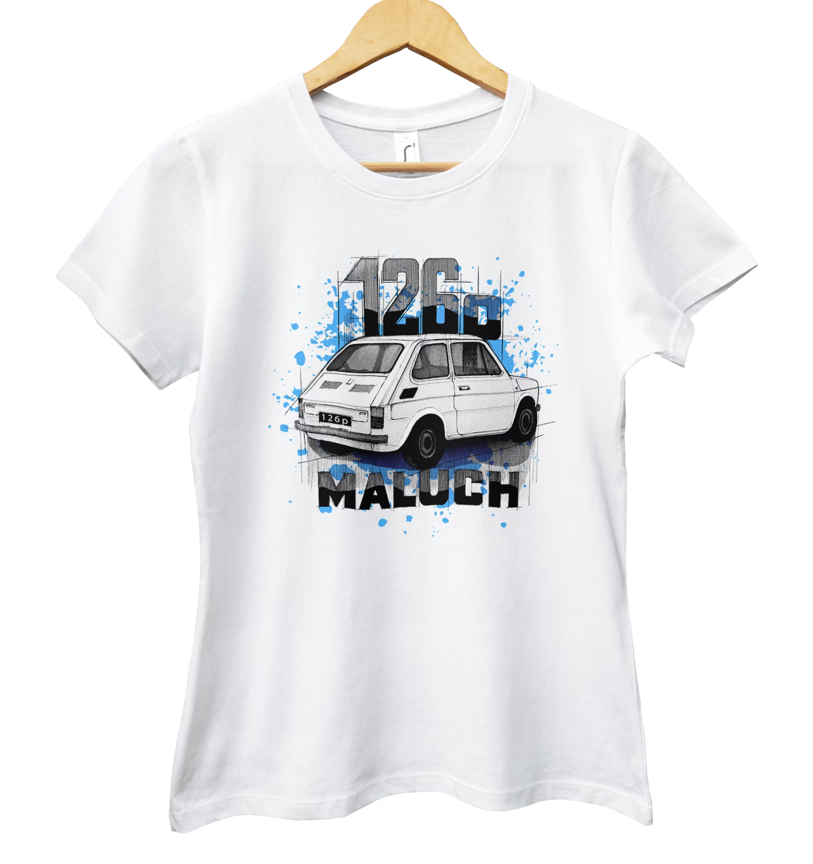 Mały Fiat — koszulka damska