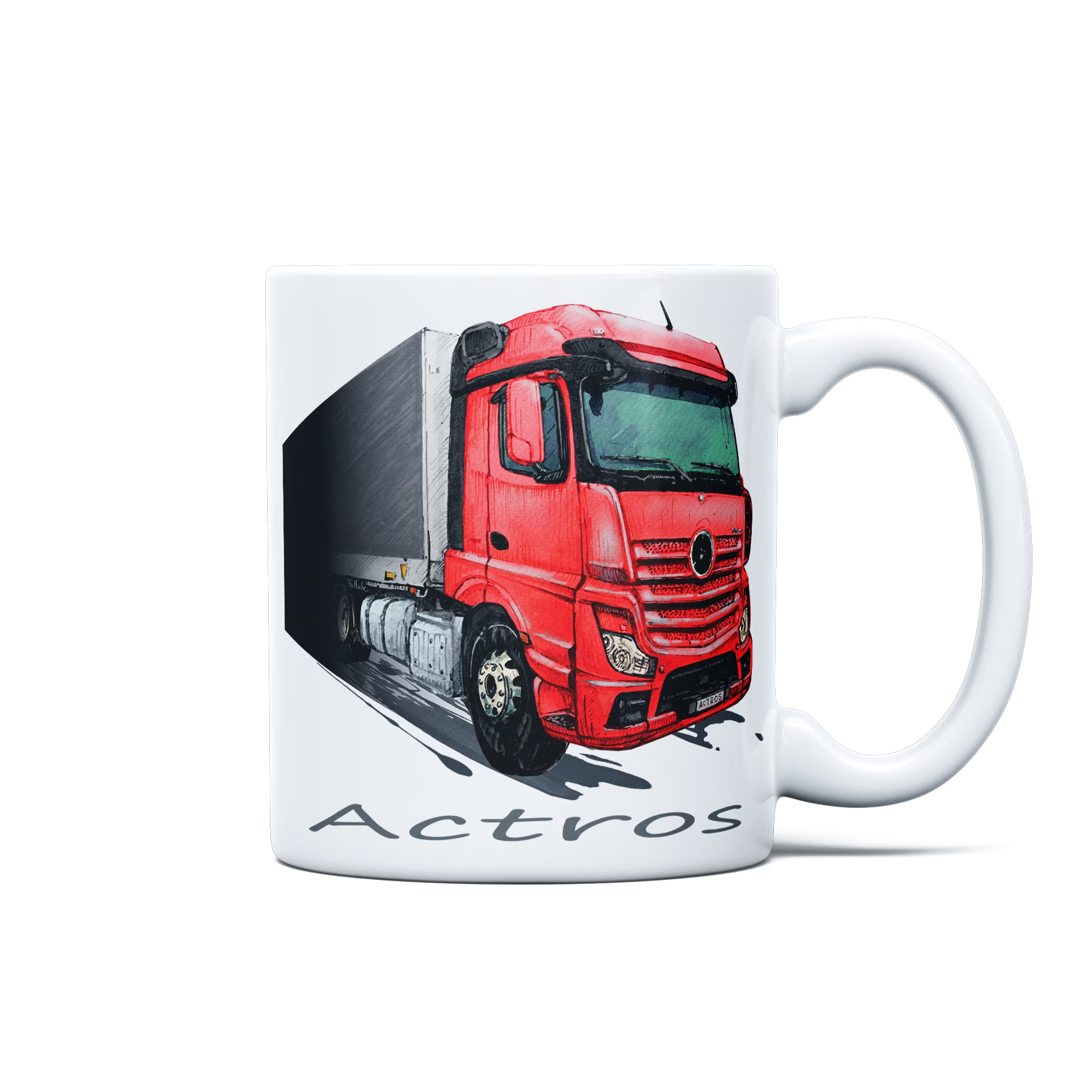 Mercedes-Benz Actros — kubek