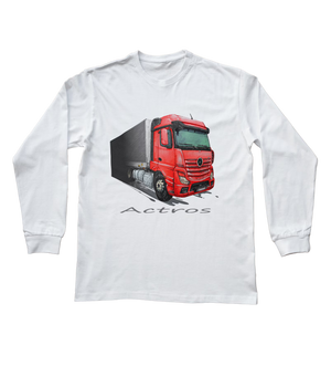 Mercedes-Benz Actros — koszulka z długim rękawem dziecięca