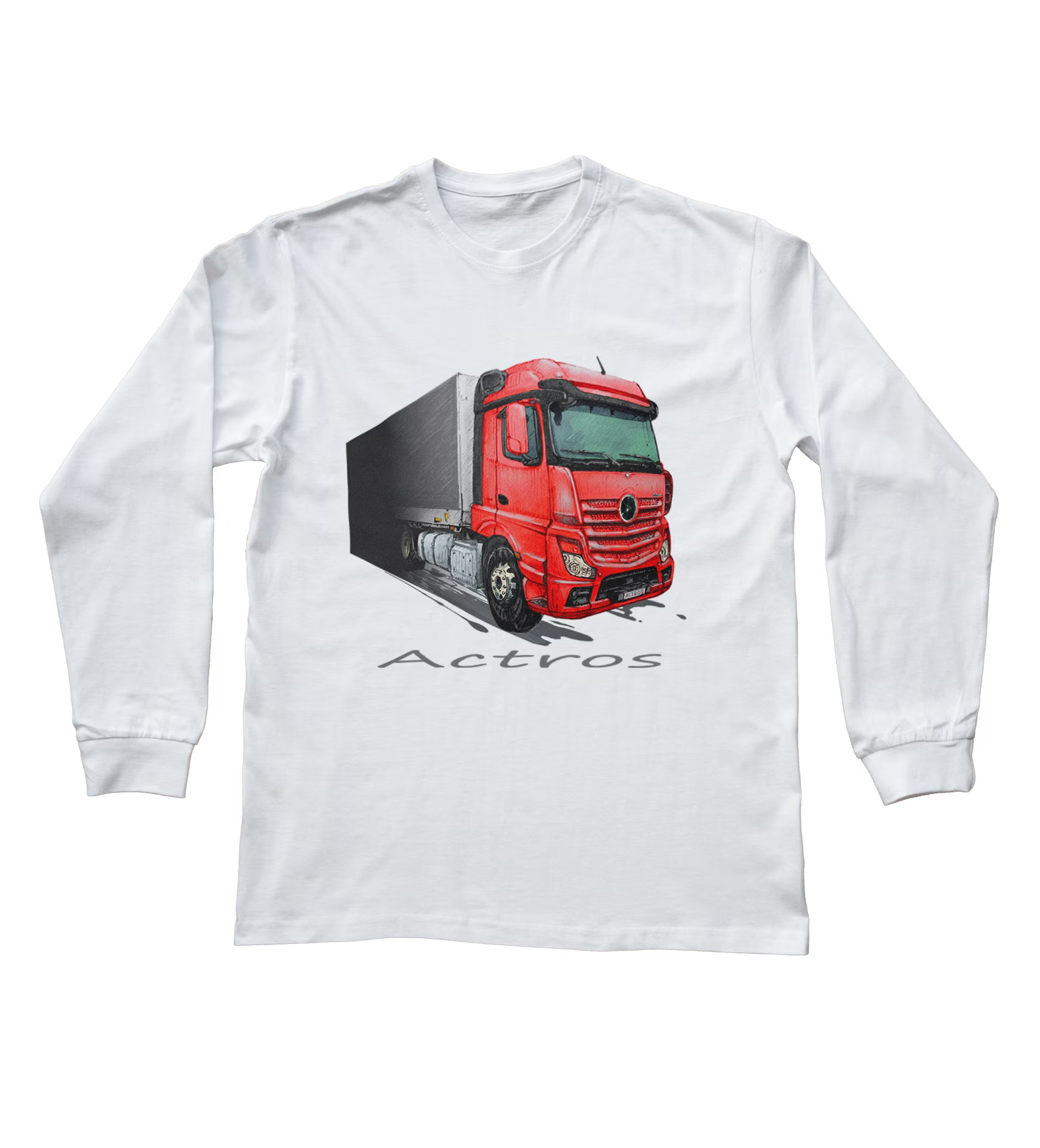 Mercedes-Benz Actros — bluzka z długim rękawem