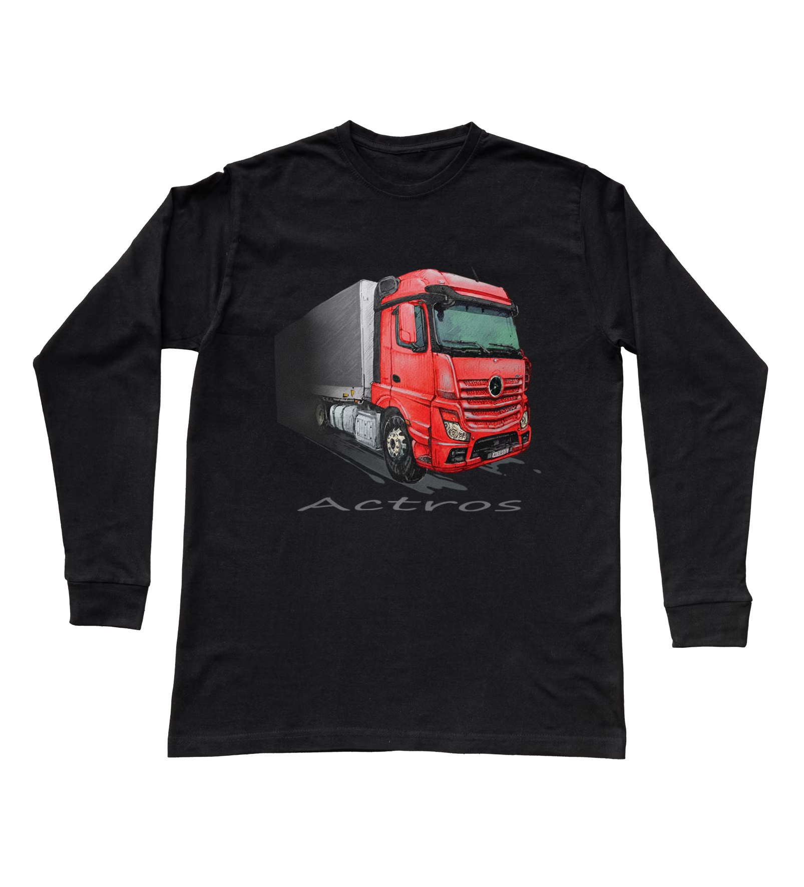 Mercedes-Benz Actros — koszulka z długim rękawem dziecięca