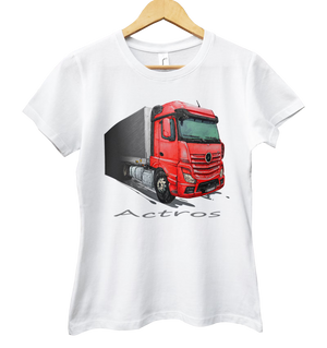 Mercedes-Benz Actros — koszulka damska