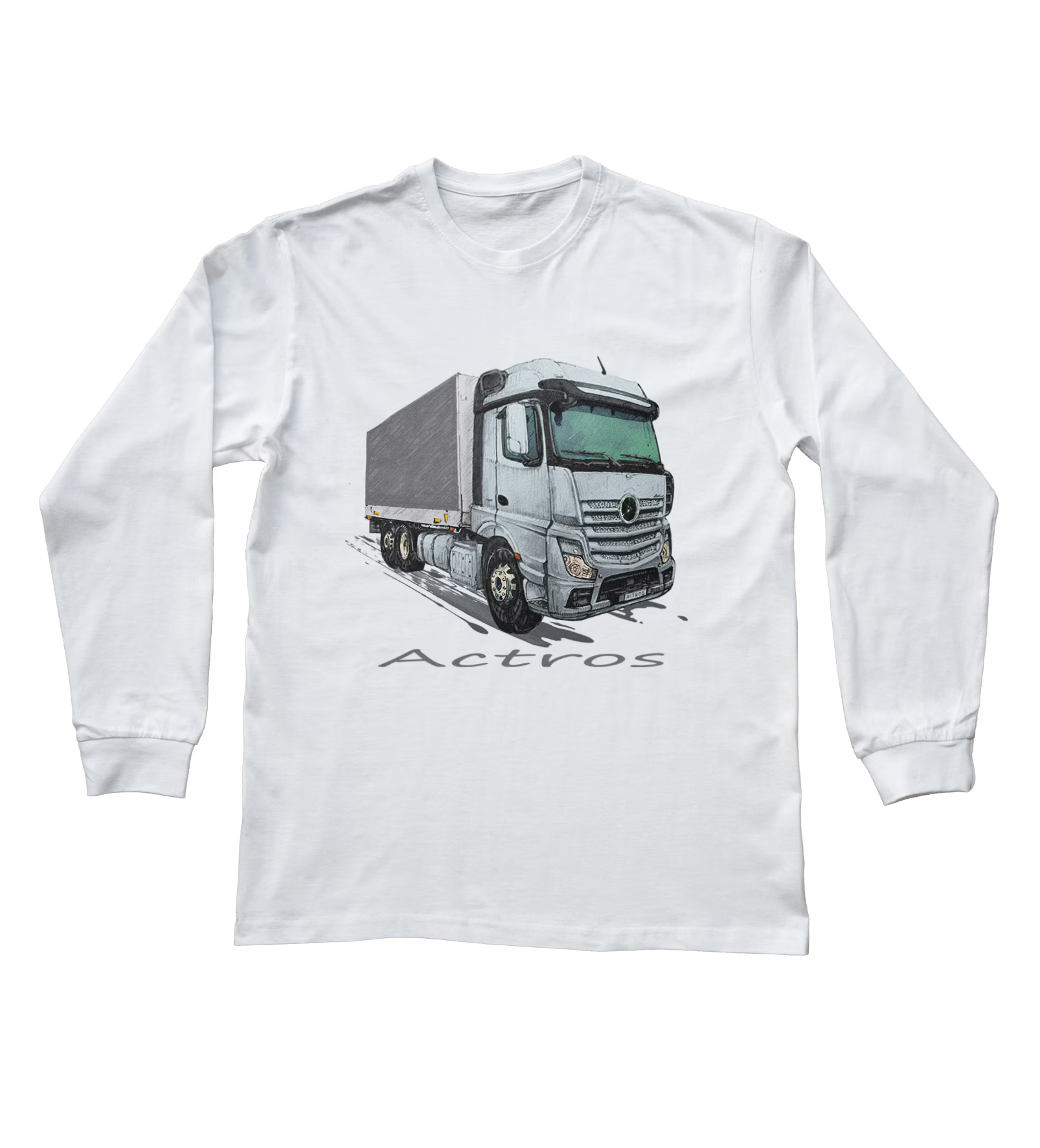 Mercedes-Benz Actros — bluzka z długim rękawem