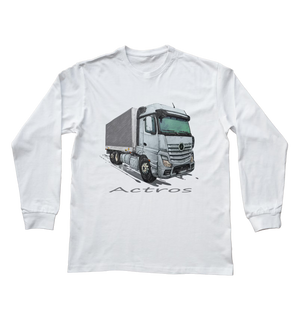 Mercedes-Benz Actros — koszulka z długim rękawem dziecięca
