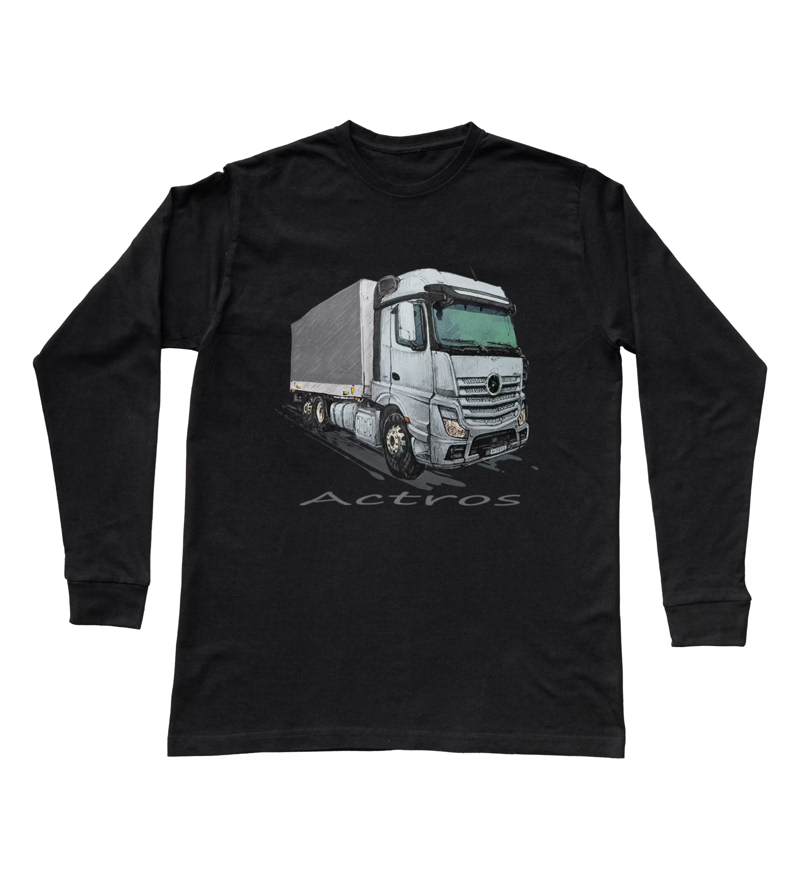 Mercedes-Benz Actros — koszulka z długim rękawem dziecięca