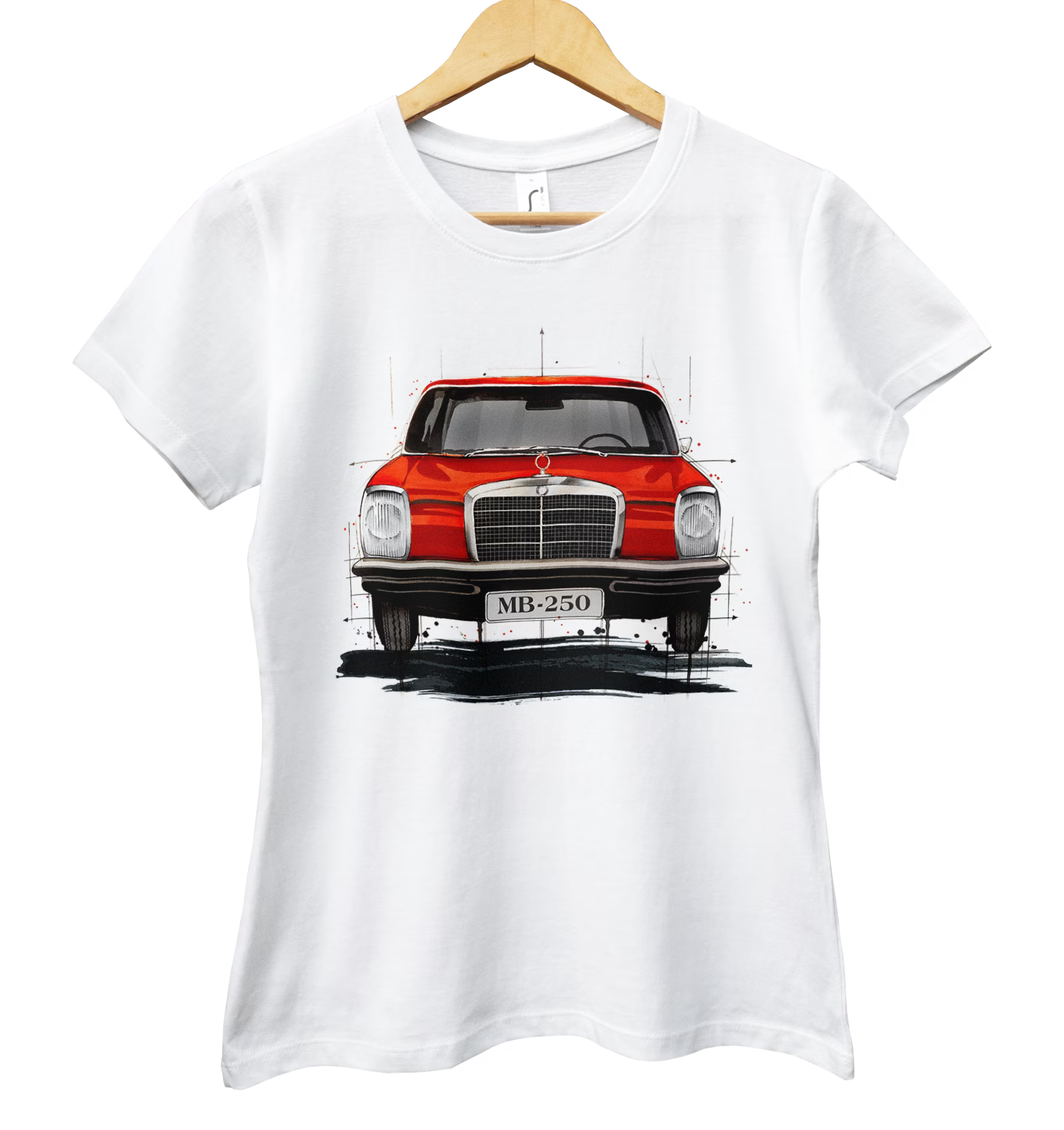 Mercedes-Benz — koszulka damska
