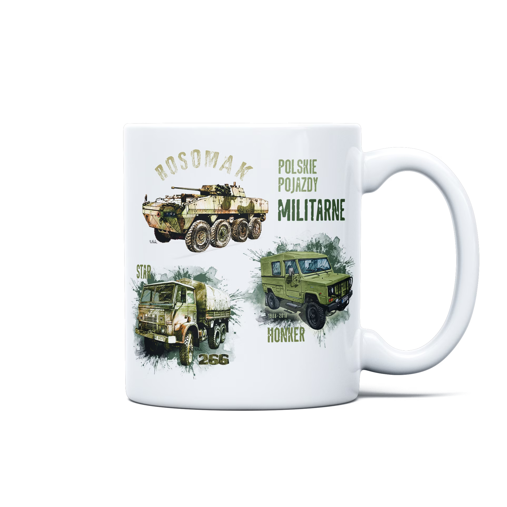 Kubek dla fana militariów